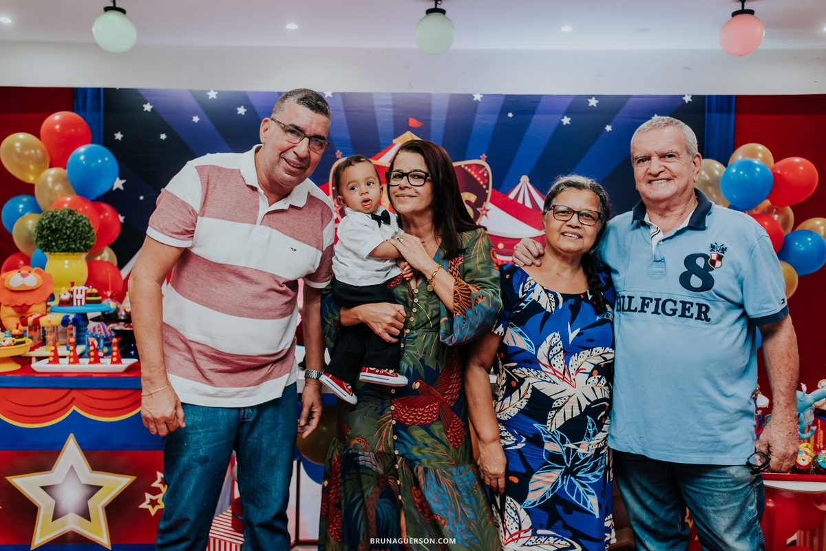 festa infantil Rio de Janeiro rj ilha do governador 1 ano rael circo 