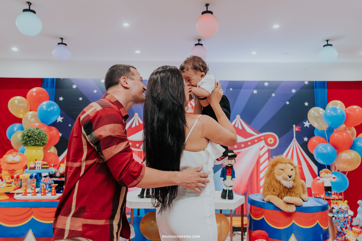 festa infantil Rio de Janeiro rj ilha do governador 1 ano rael circo 