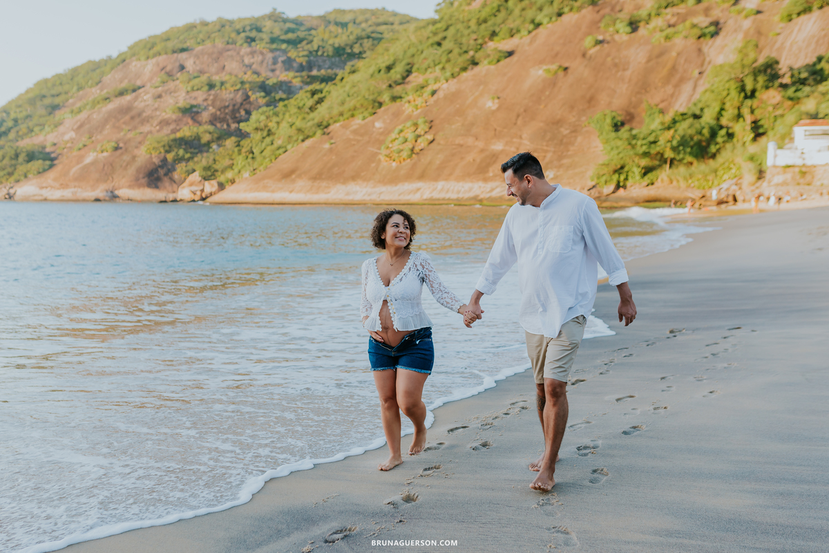 fotografia ensaio de casal gestante externo Rio de Janeiro rj praia vermelha urca 