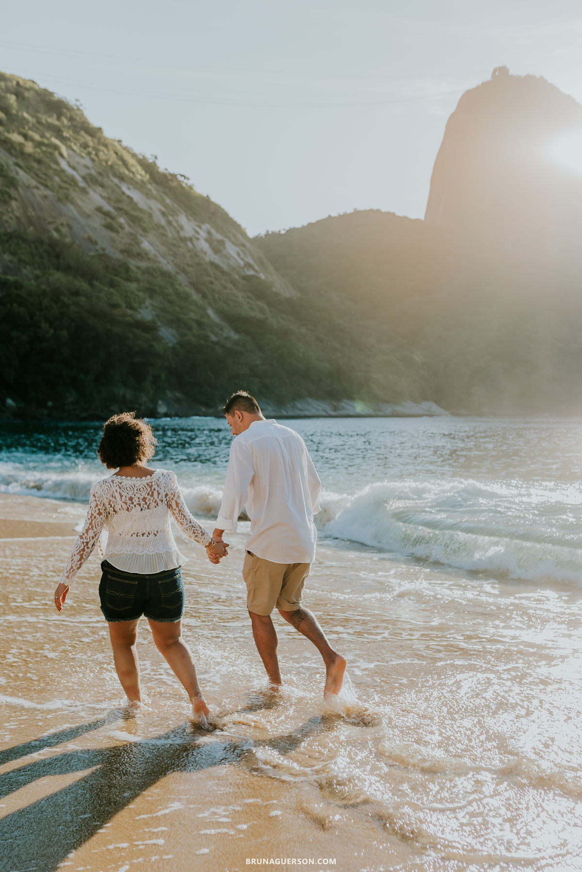 fotografia ensaio de casal gestante externo Rio de Janeiro rj praia vermelha urca 