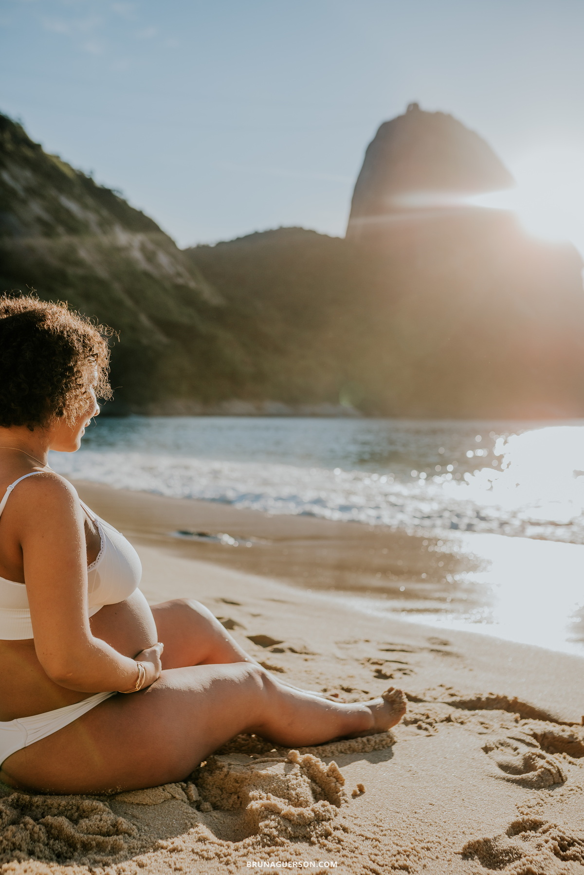 fotografia ensaio de casal gestante externo Rio de Janeiro rj praia vermelha urca 