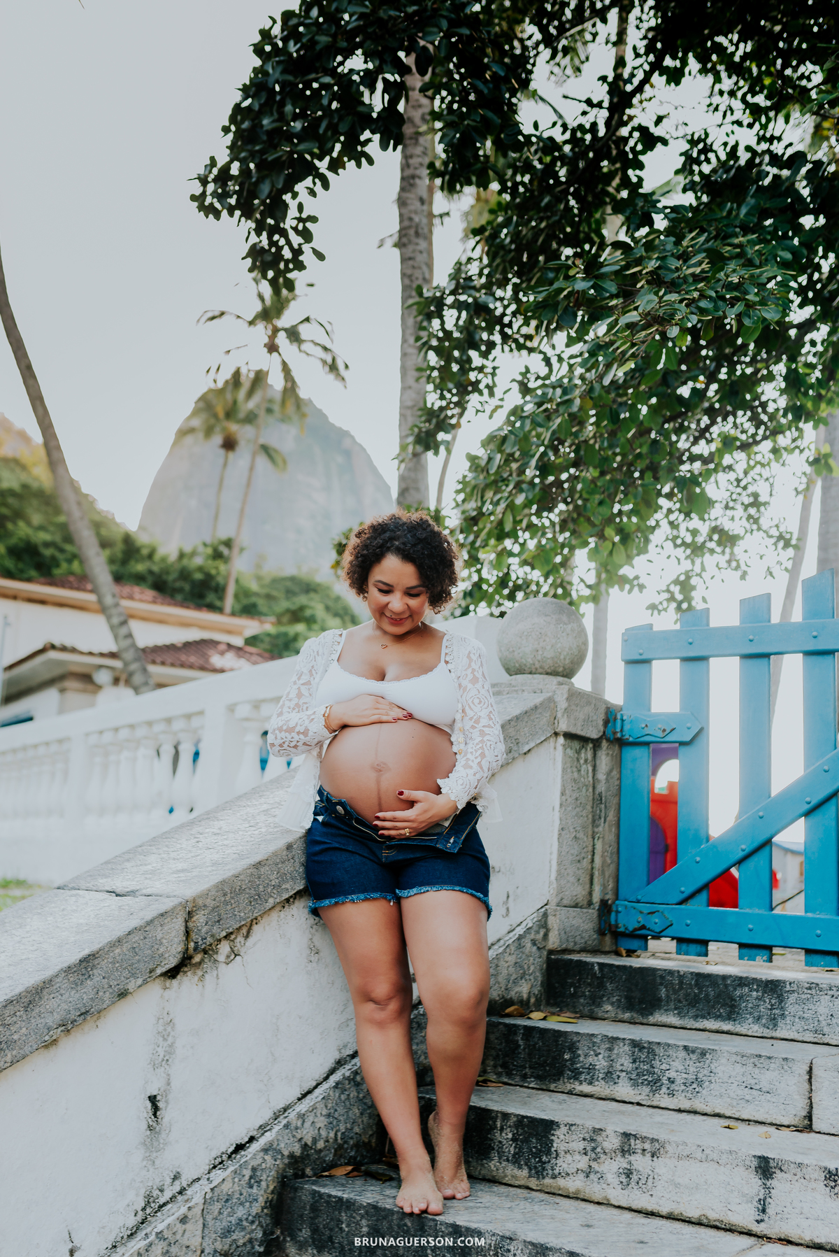 fotografia ensaio de casal gestante externo Rio de Janeiro rj praia vermelha urca 