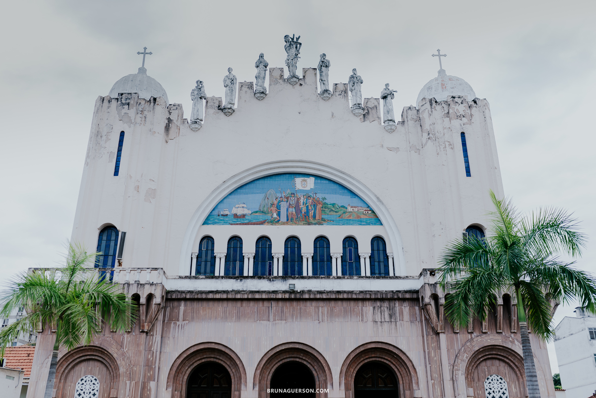 Basílica dos Capuchinhos fotografia batizado batismo igreja tijuca rio de janeiro