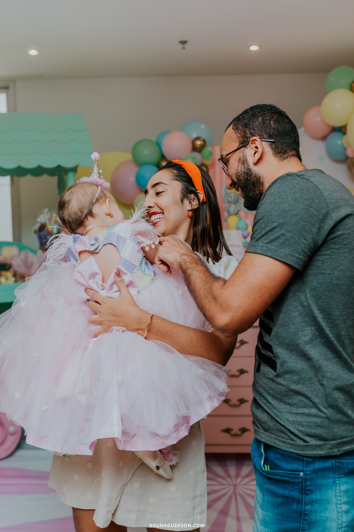 fotografia festa infantil menina 1 ano circo Icarai rio de janeiro niteroi