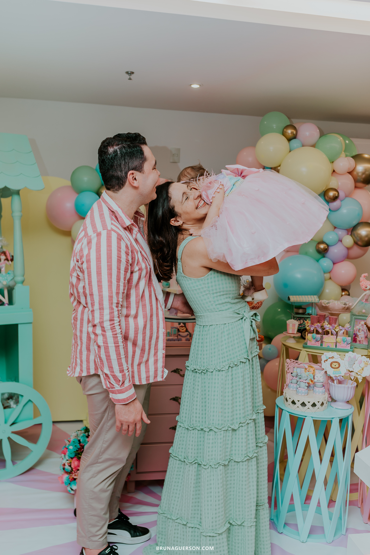 fotografia festa infantil menina 1 ano circo Icarai rio de janeiro niteroi