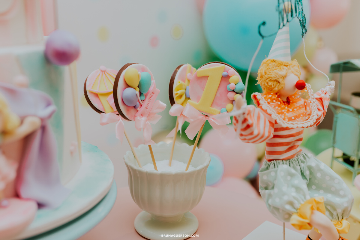 fotografia festa infantil menina 1 ano circo Icarai rio de janeiro niteroi