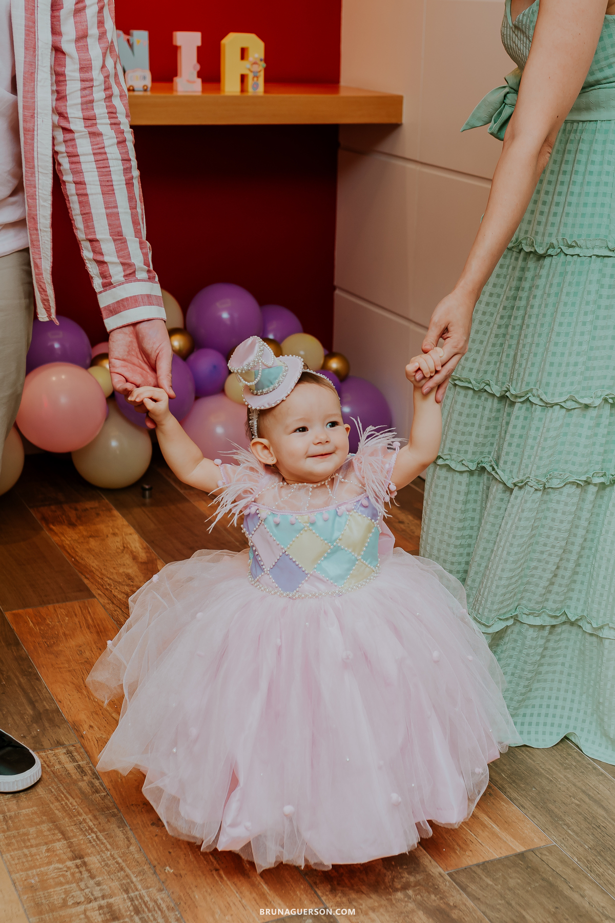 fotografia festa infantil menina 1 ano circo Icarai rio de janeiro niteroi
