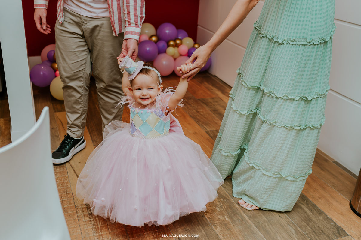 fotografia festa infantil menina 1 ano circo Icarai rio de janeiro niteroi