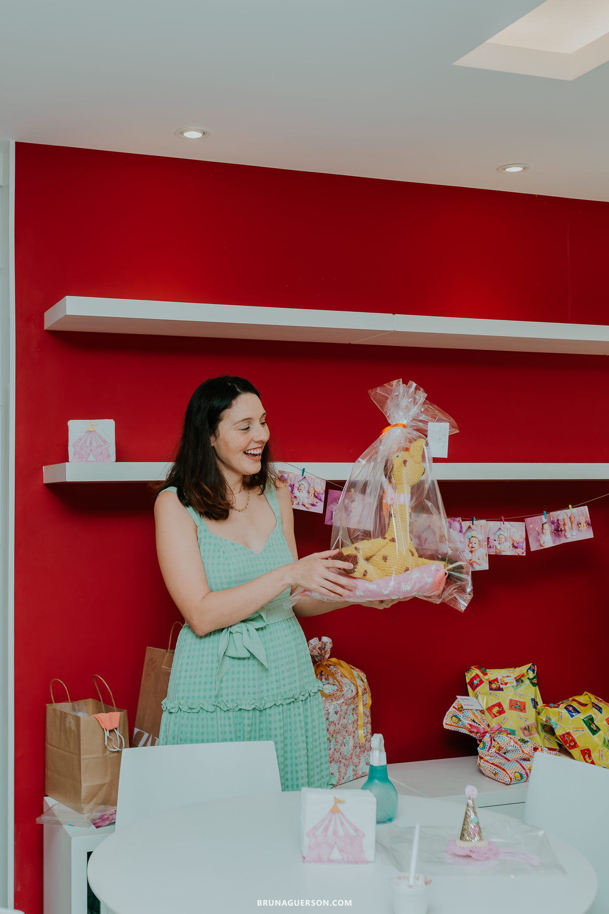 fotografia festa infantil menina 1 ano circo Icarai rio de janeiro niteroi