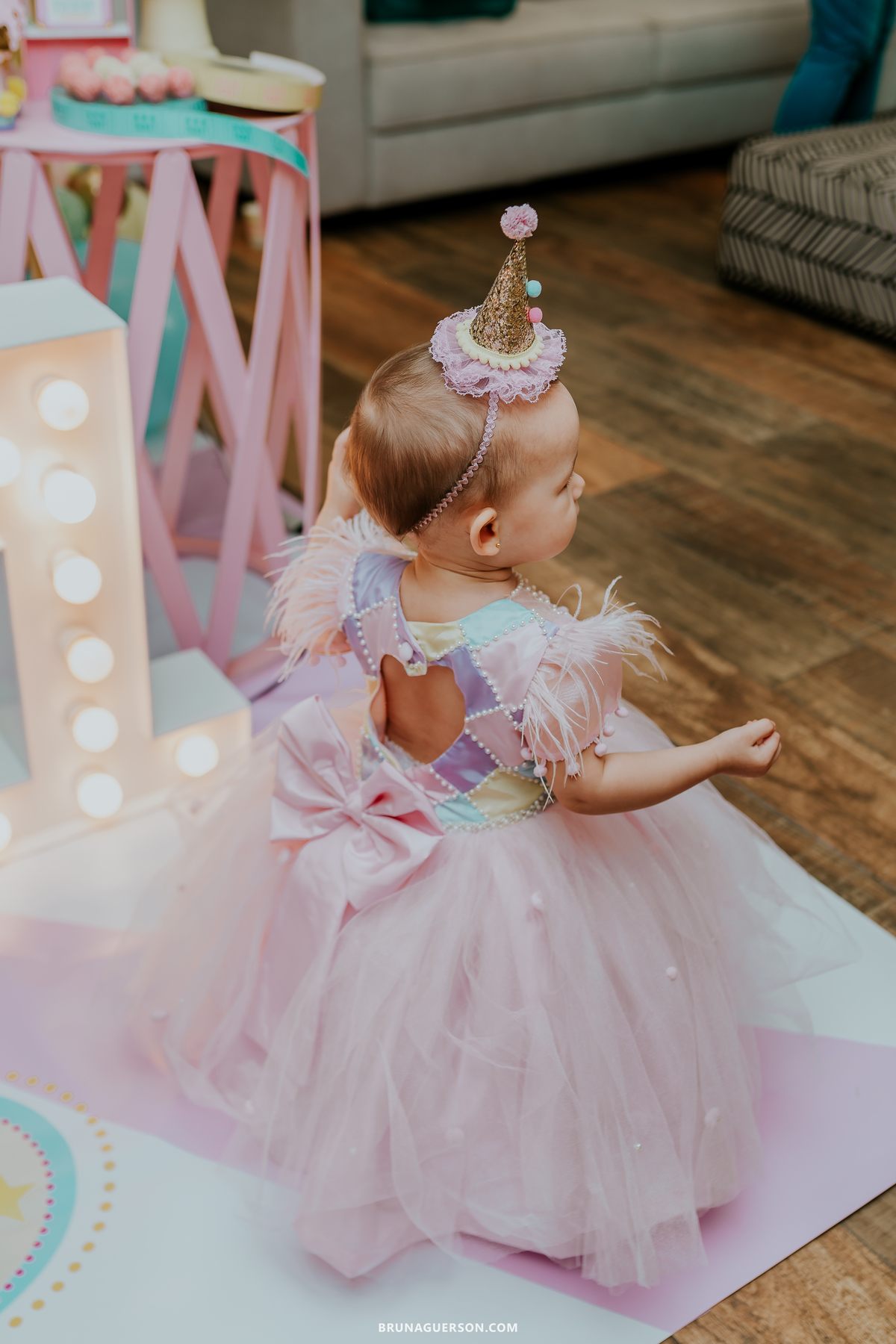 fotografia festa infantil menina 1 ano circo Icarai rio de janeiro niteroi