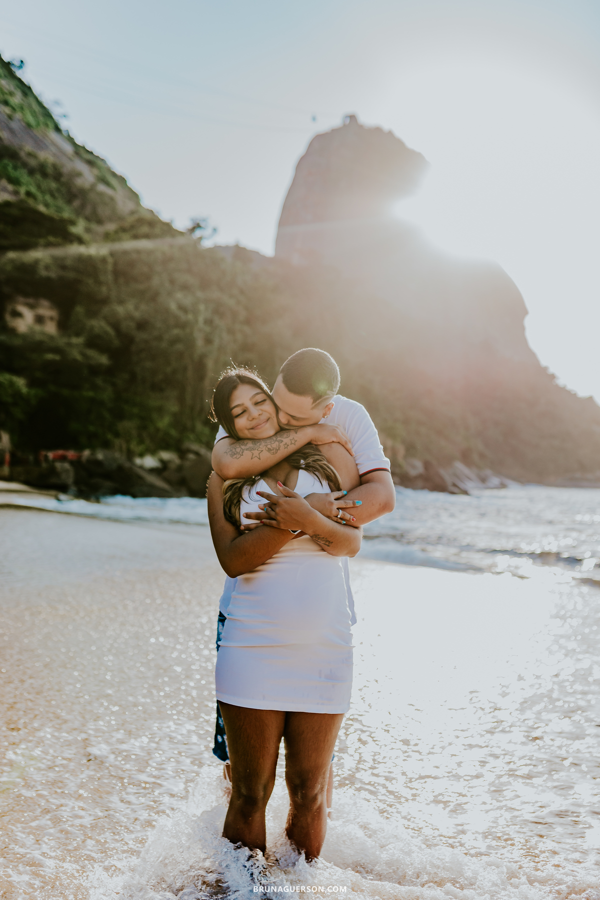fotografia ensaio externo praia vermelha urca Rio de Janeiro gestante revelação