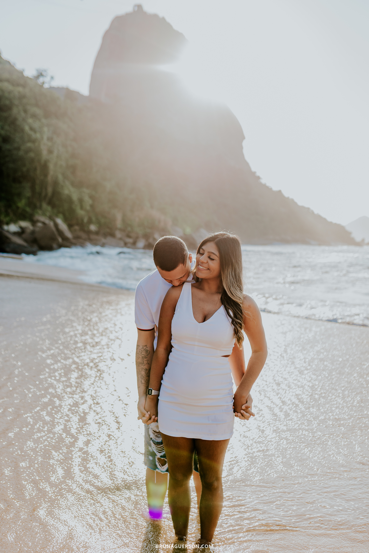 fotografia ensaio externo praia vermelha urca Rio de Janeiro gestante revelação