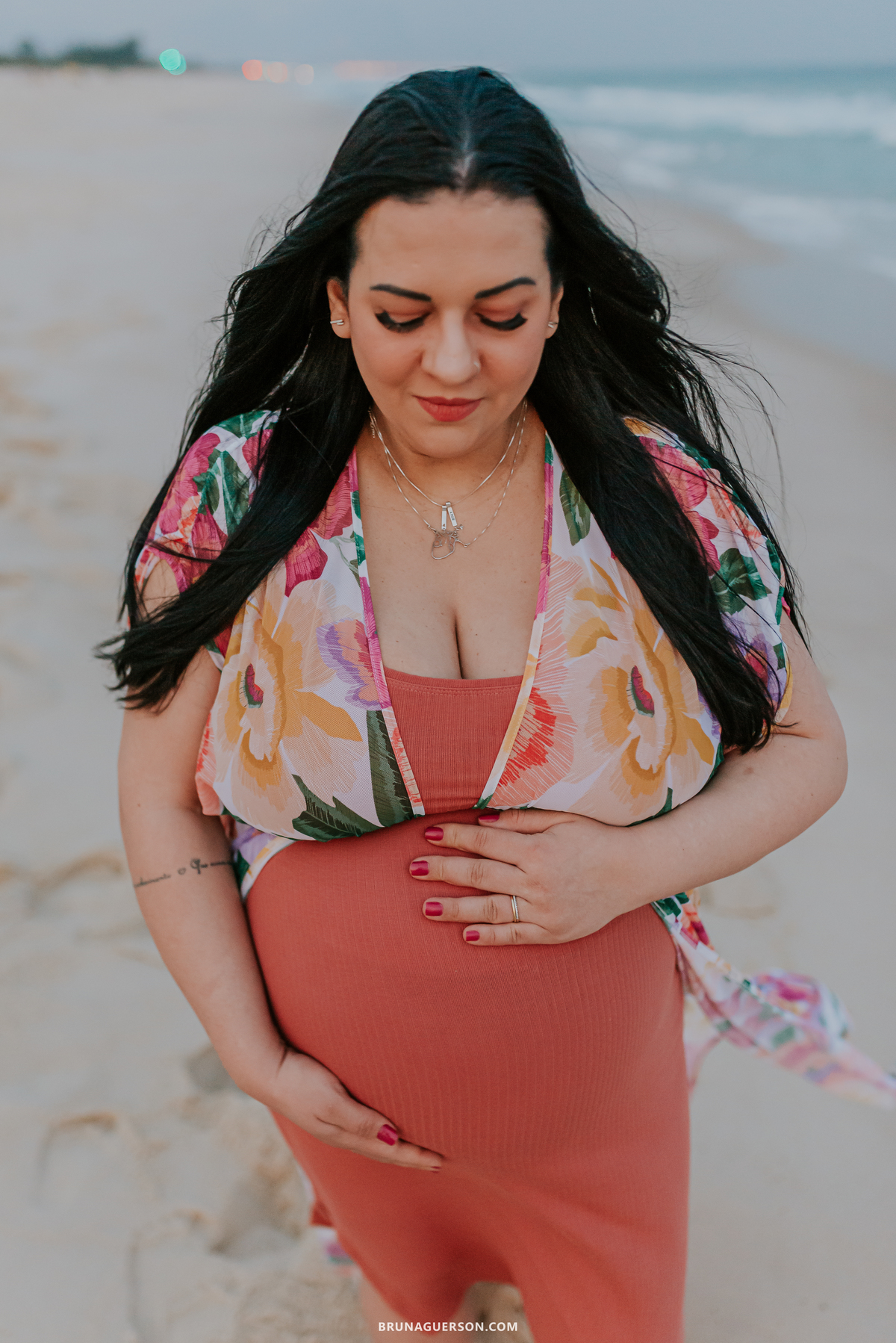 fotografia fotografa ensaio familia gestante praia da reserva ilha 3 Rio de Janeiro 