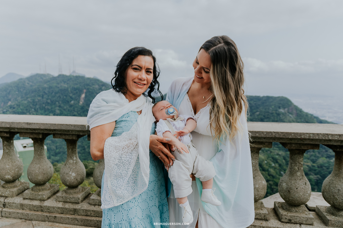 fotografia fotografa batizado batismo Cristo Redentor corcovado Rio de Janeiro rj louis