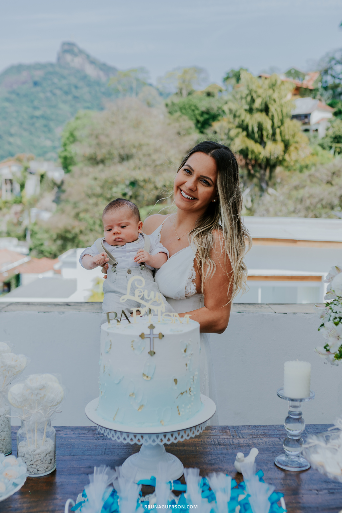 fotografia fotografa batizado batismo Cristo Redentor corcovado Rio de Janeiro rj louis