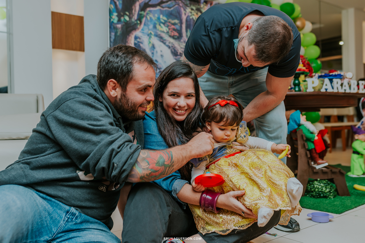 fotografia festa infantil 1 ano marina branca de neve recreio dos bandeirantes Rio de Janeiro rj 