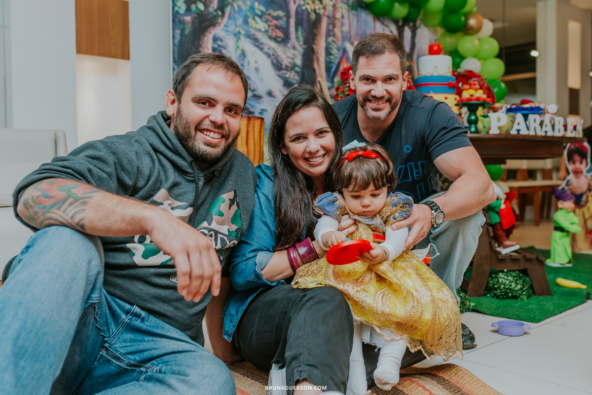 fotografia festa infantil 1 ano marina branca de neve recreio dos bandeirantes Rio de Janeiro rj 