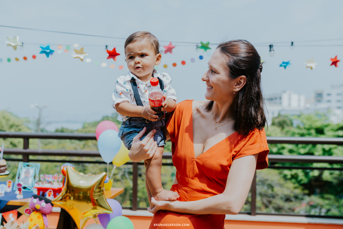 fotografia festa infantil ilha do governador Jardim Guanabara Rio de Janeiro 1 ano dom jardim meditarraneo