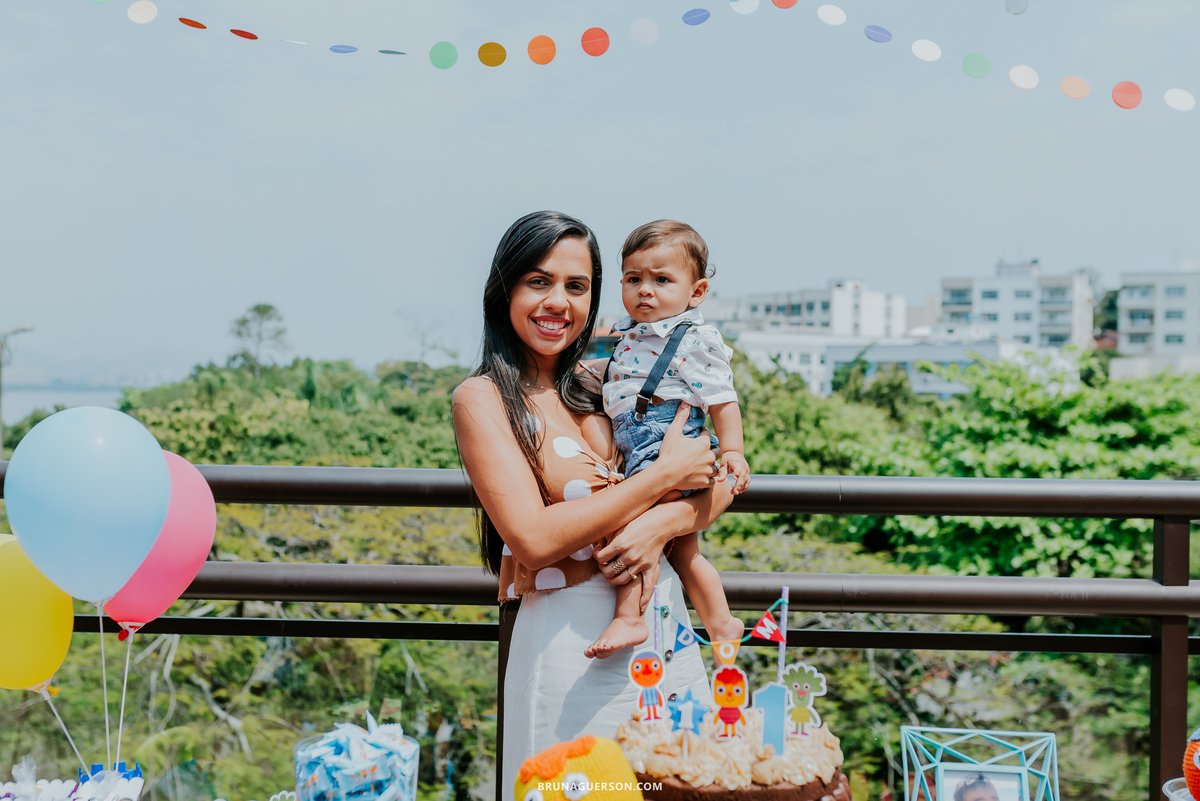 fotografia festa infantil ilha do governador Jardim Guanabara Rio de Janeiro 1 ano dom jardim meditarraneo