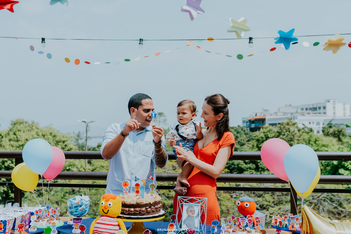 fotografia festa infantil ilha do governador Jardim Guanabara Rio de Janeiro 1 ano dom jardim meditarraneo