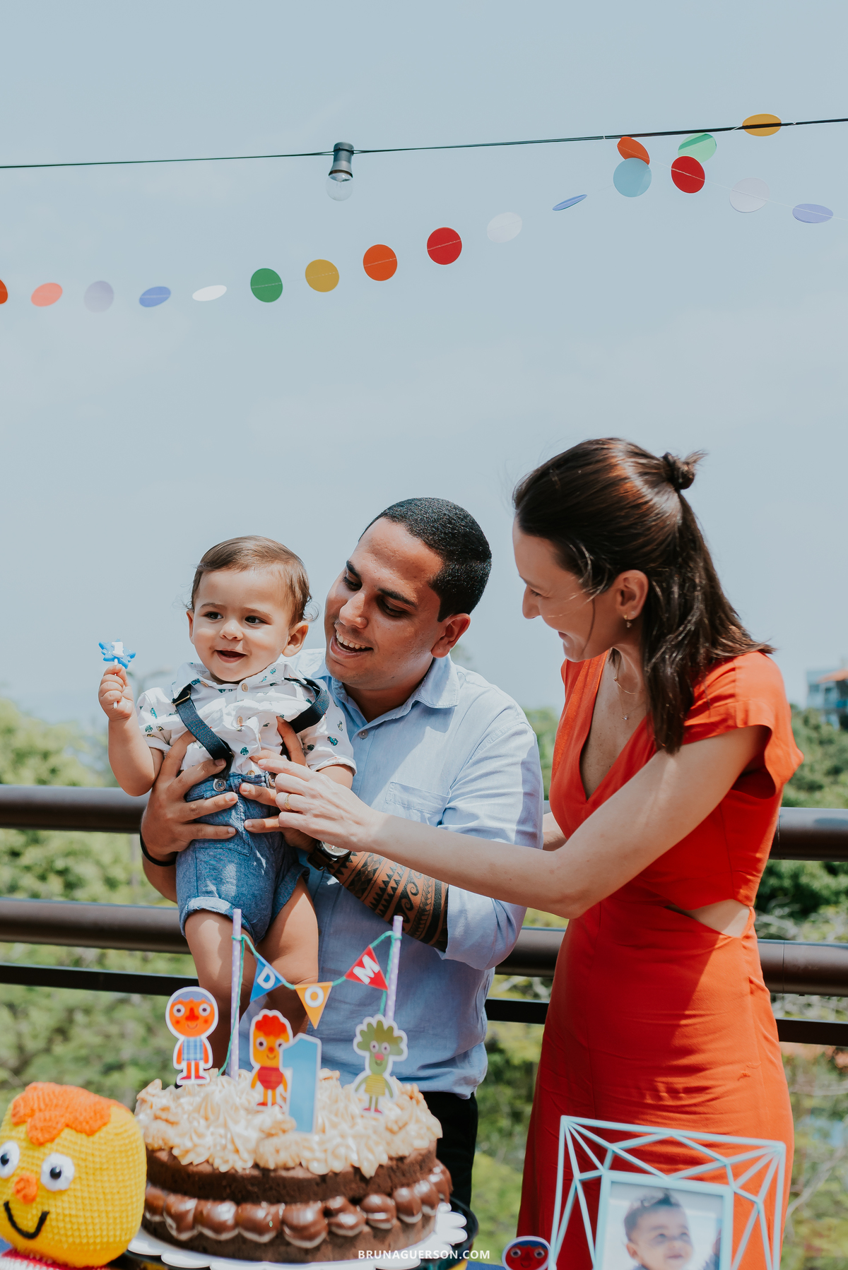 fotografia festa infantil ilha do governador Jardim Guanabara Rio de Janeiro 1 ano dom jardim meditarraneo