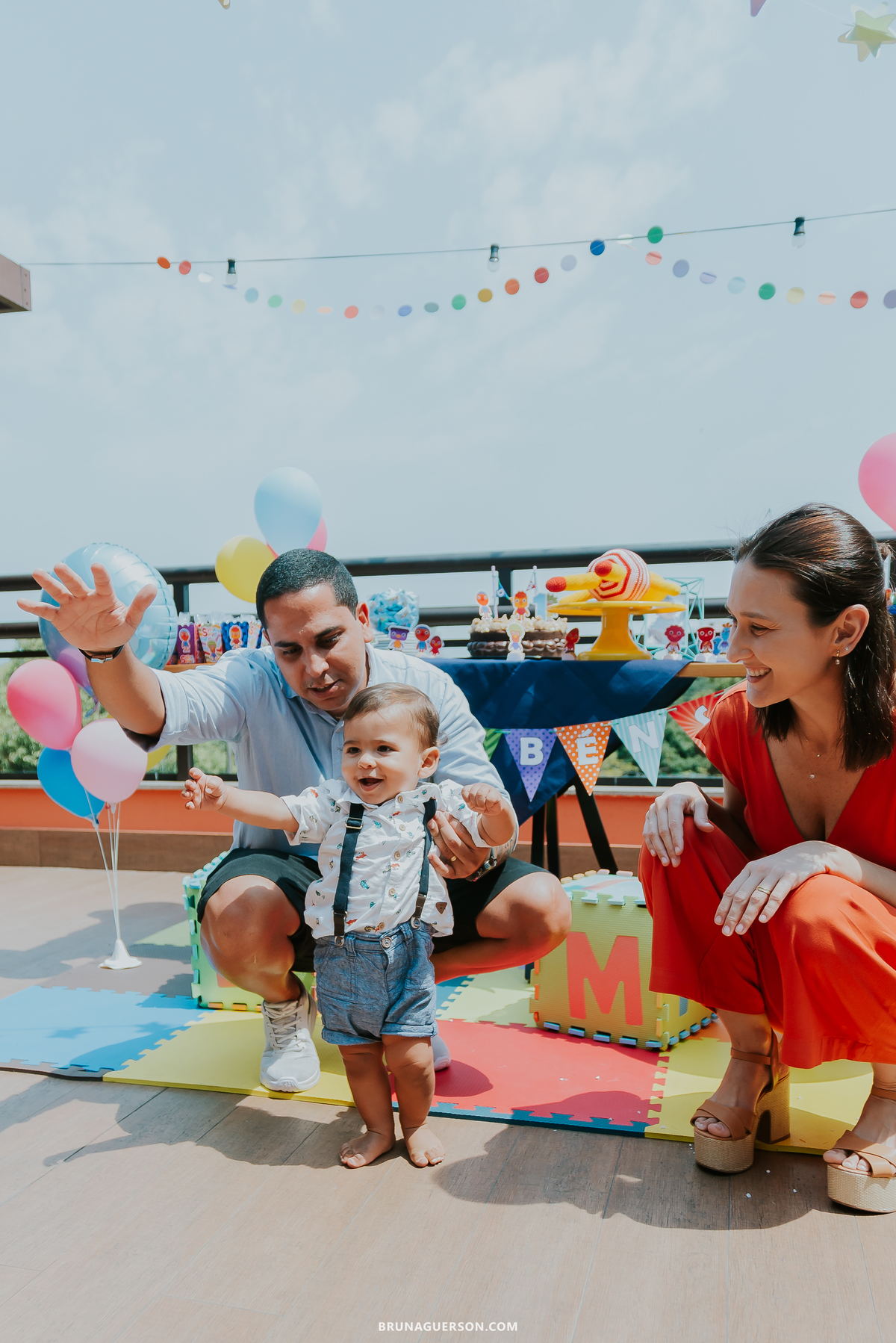 fotografia festa infantil ilha do governador Jardim Guanabara Rio de Janeiro 1 ano dom jardim meditarraneo