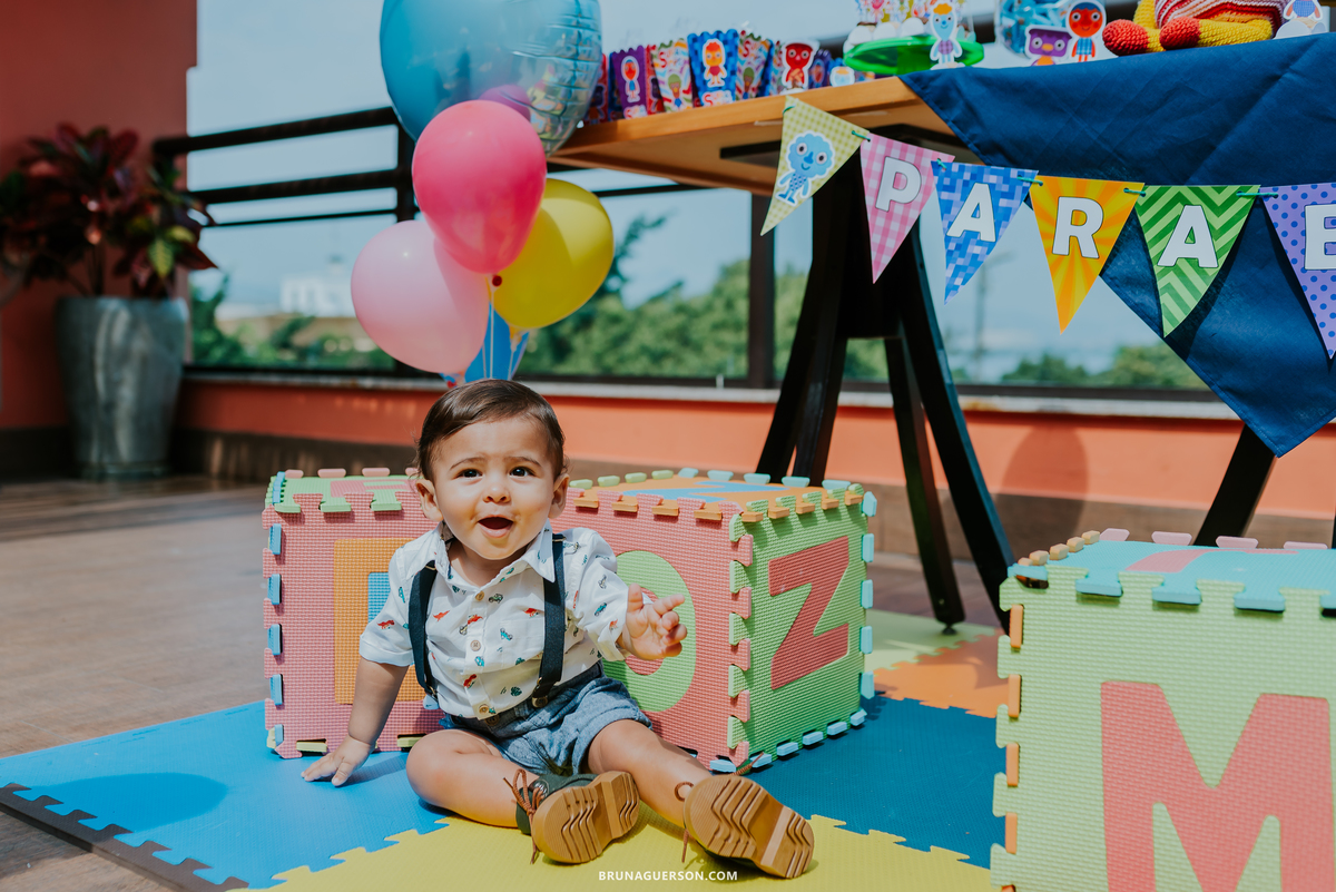 fotografia festa infantil ilha do governador Jardim Guanabara Rio de Janeiro 1 ano dom 