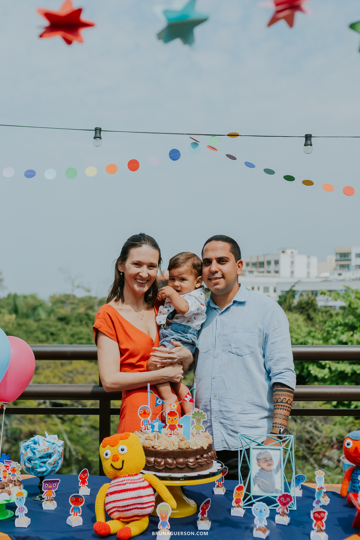 fotografia festa infantil ilha do governador Jardim Guanabara Rio de Janeiro 1 ano dom jardim meditarraneo