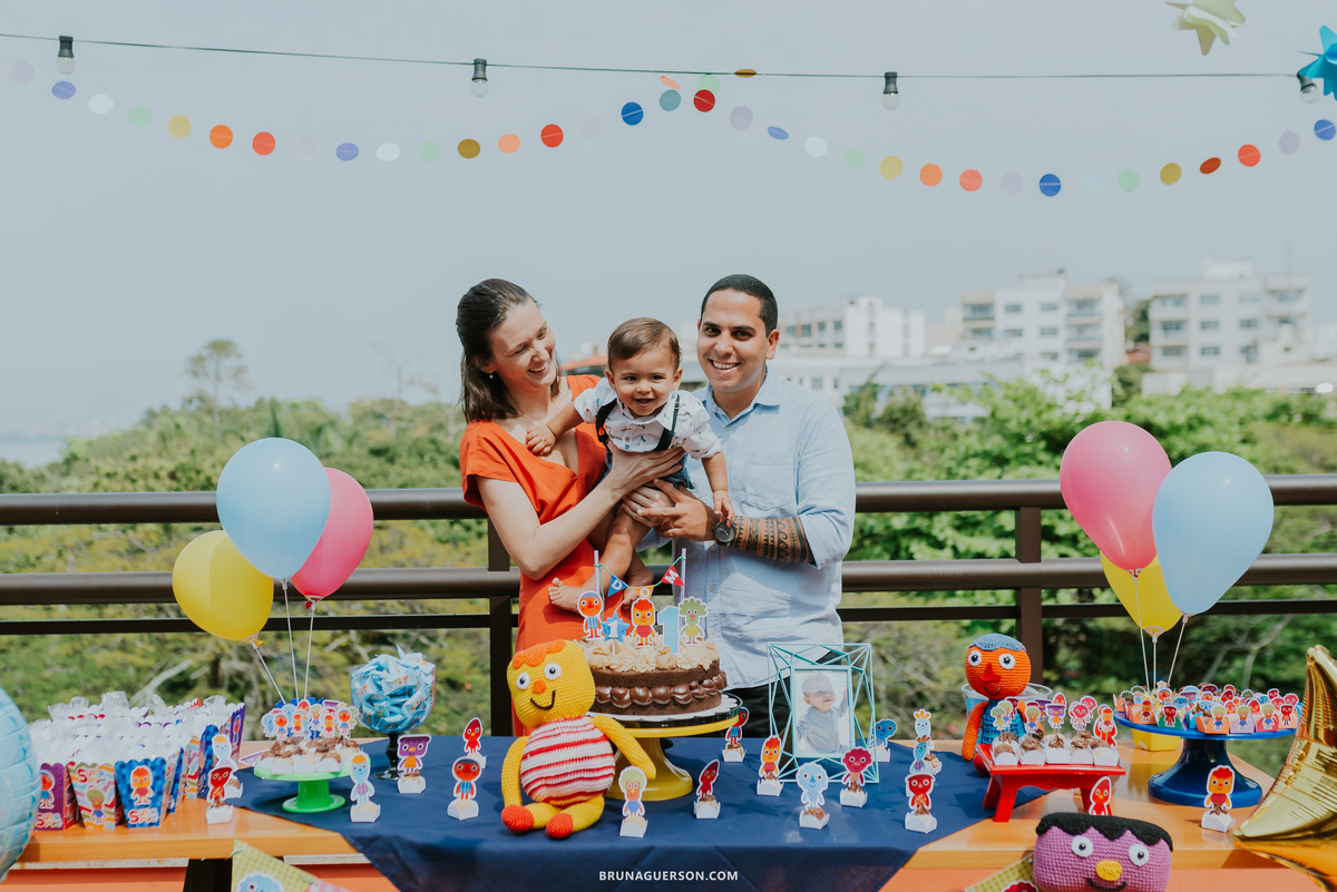 fotografia festa infantil ilha do governador Jardim Guanabara Rio de Janeiro 1 ano dom jardim meditarraneo