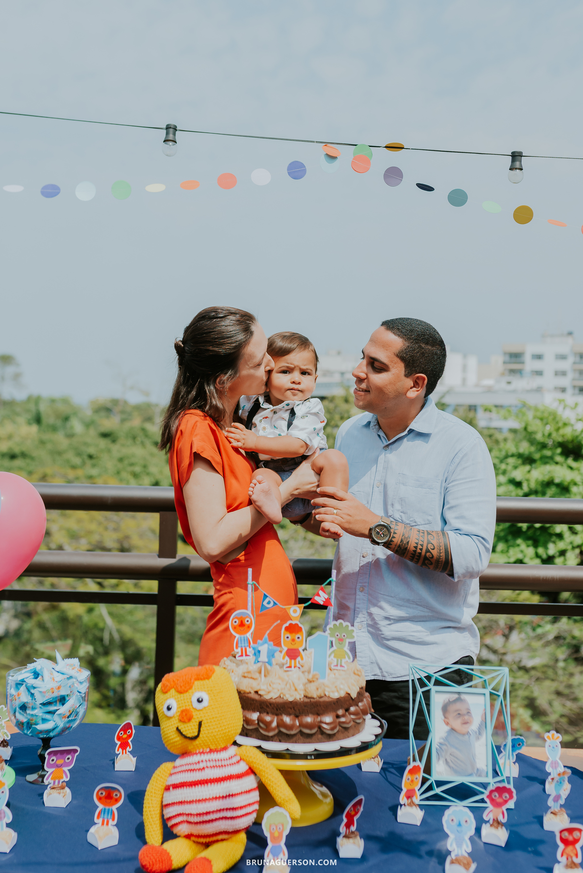 fotografia festa infantil ilha do governador Jardim Guanabara Rio de Janeiro 1 ano dom jardim meditarraneo