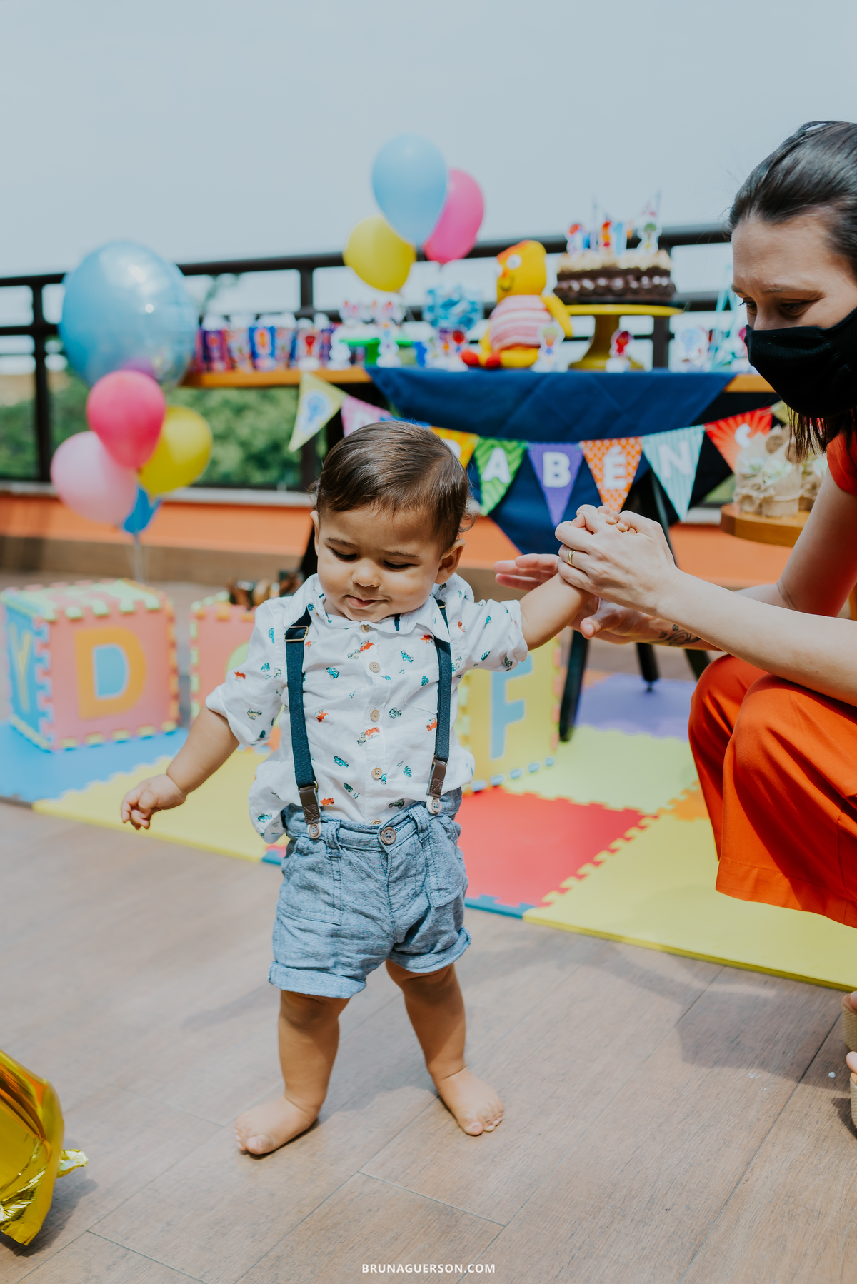 fotografia festa infantil ilha do governador Jardim Guanabara Rio de Janeiro 1 ano dom jardim meditarraneo