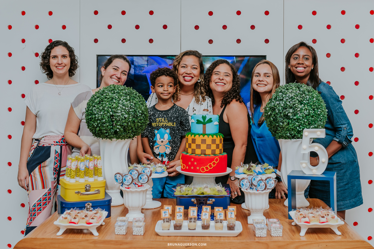 fotografia festa infantil animasom via parque shopping barra da tijuca Rio de Janeiro rj sonic 