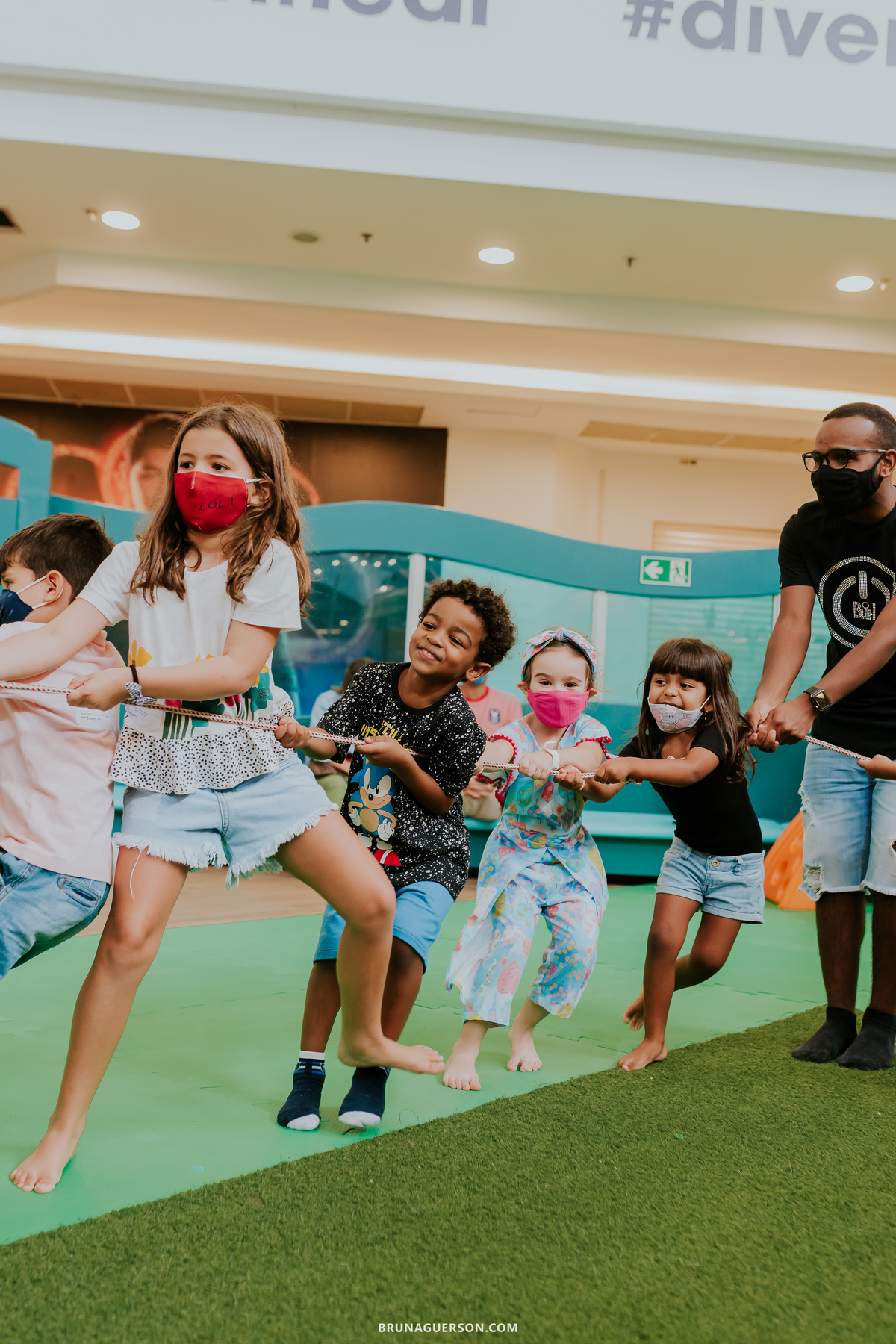 fotografia festa infantil animasom via parque shopping barra da tijuca Rio de Janeiro rj sonic 