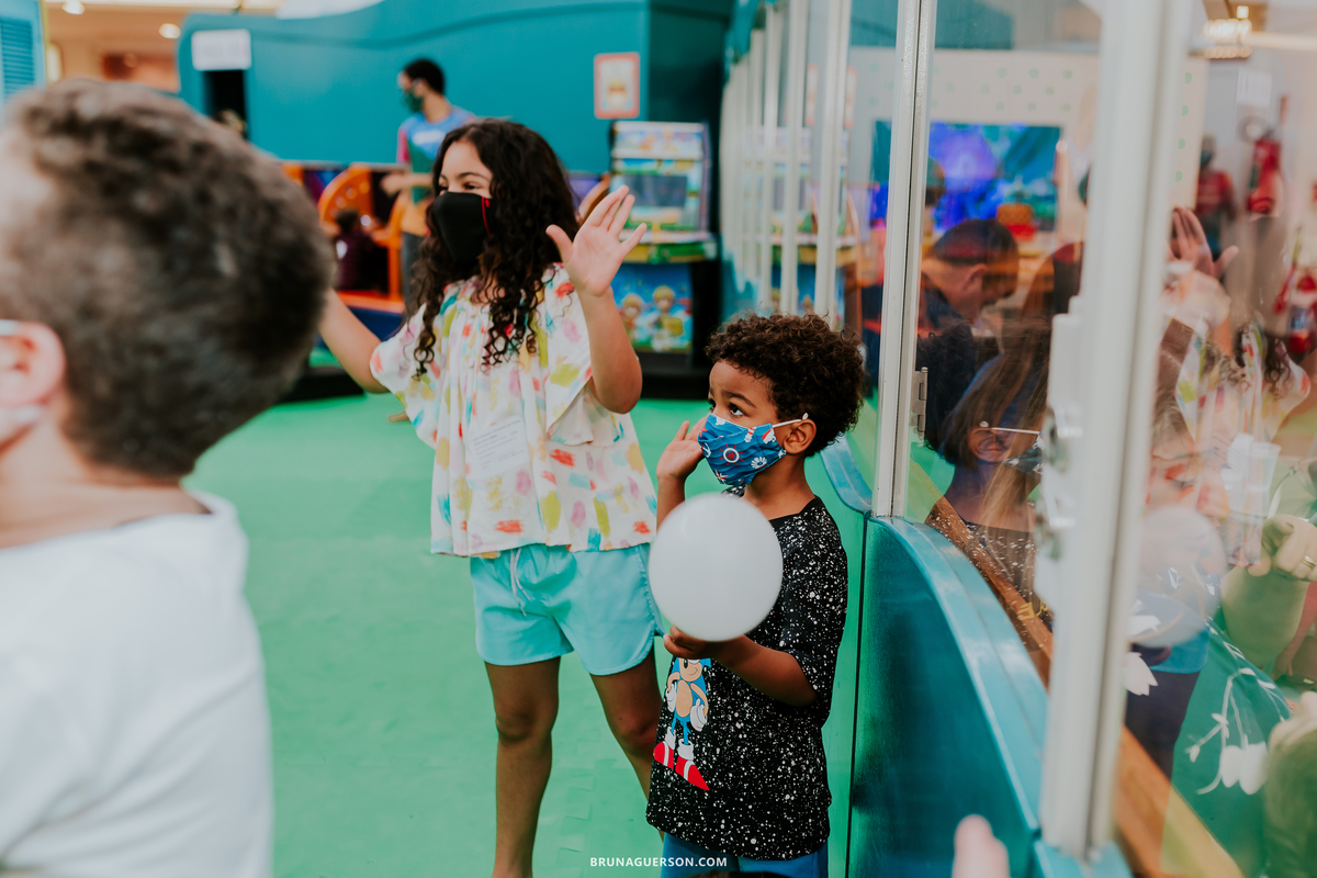 fotografia festa infantil animasom via parque shopping barra da tijuca Rio de Janeiro rj sonic 