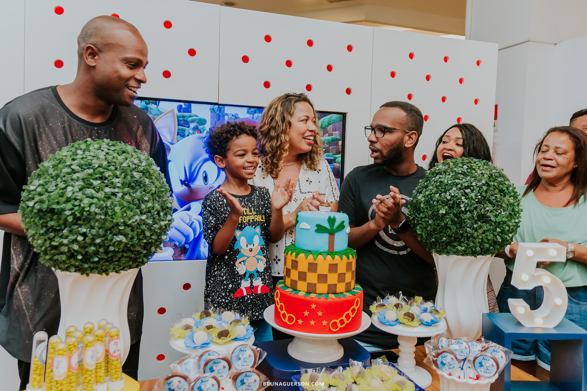fotografia festa infantil animasom via parque shopping barra da tijuca Rio de Janeiro rj sonic 