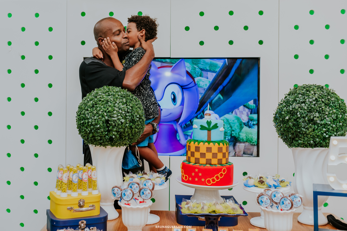 fotografia festa infantil animasom via parque shopping barra da tijuca Rio de Janeiro rj sonic 