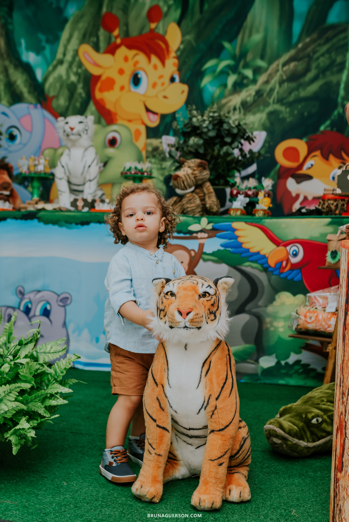 fotografia festa infantil 2 anos nathan rio de janeiro rj casa de festa safari