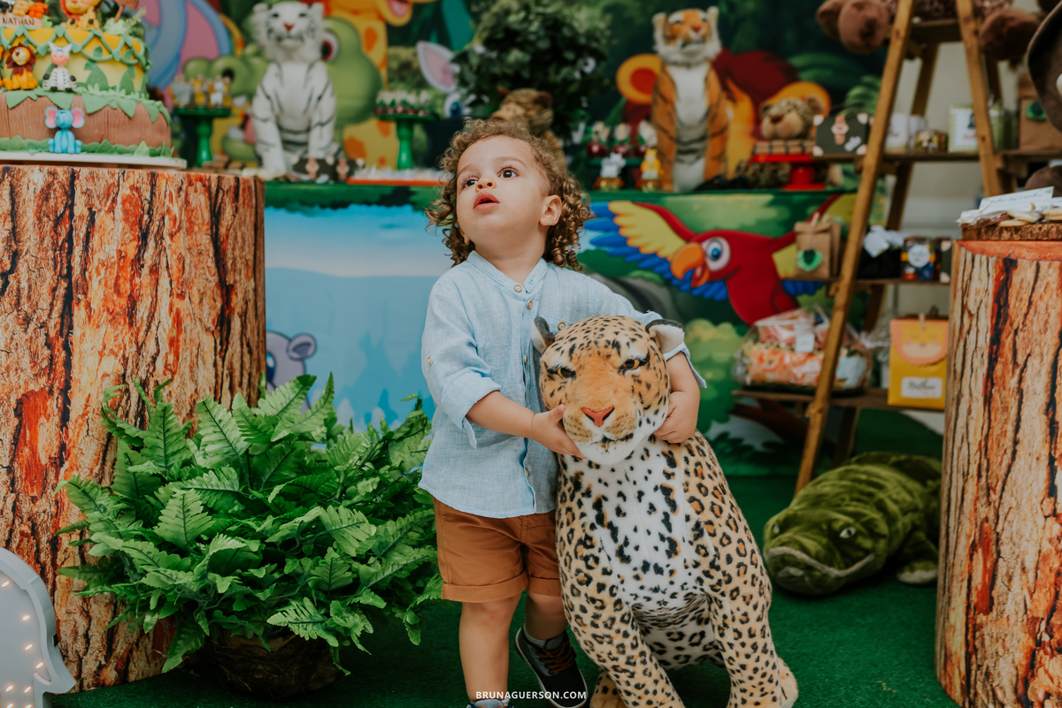 fotografia festa infantil 2 anos nathan rio de janeiro rj casa de festa safari