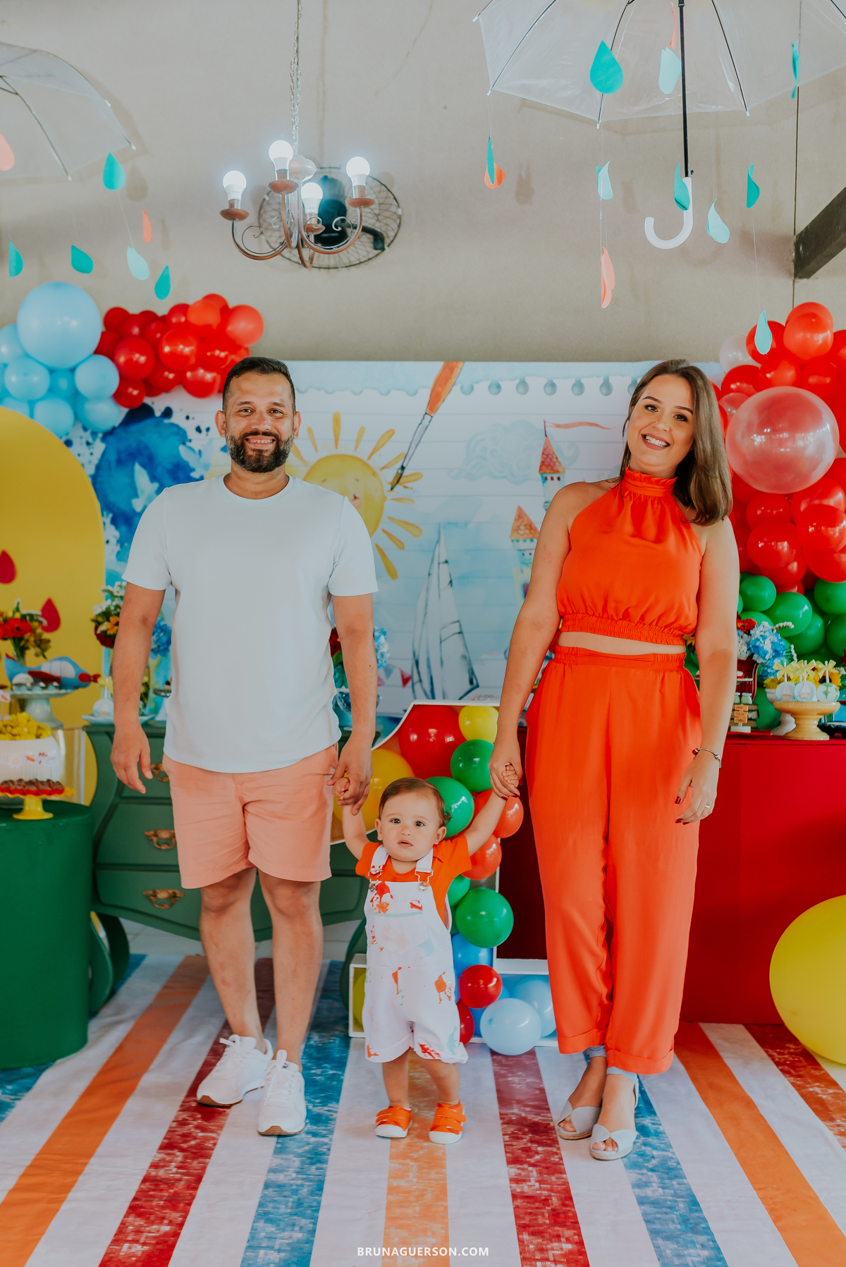 fotografia festa infantil decoracao tema aquarela rio de janeiro fotografa rj fotos com os pais