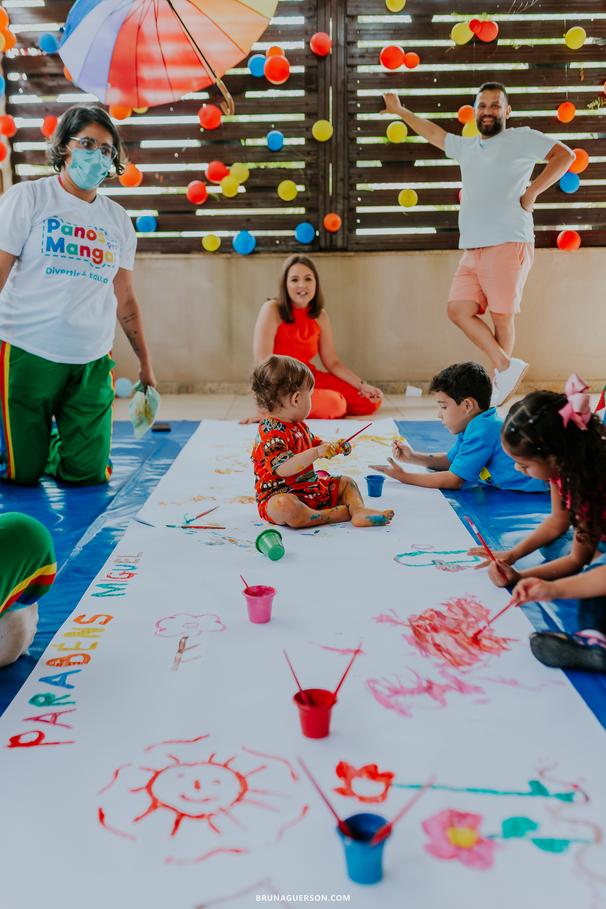 fotografia festa infantil decoracao tema aquarela rio de janeiro fotografa rj 1 ano