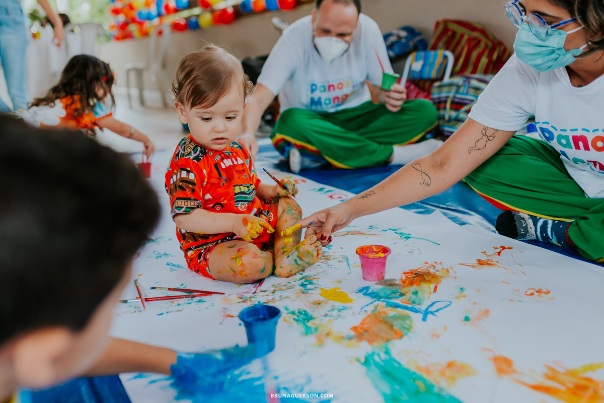 fotografia festa infantil decoracao tema aquarela rio de janeiro fotografa rj 1 ano