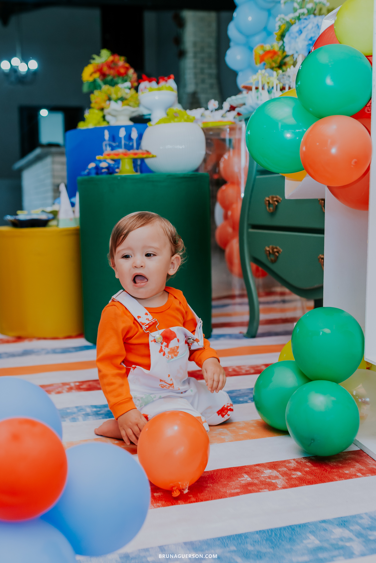 fotografia festa infantil decoracao tema aquarela rio de janeiro fotografa rj 1 ano