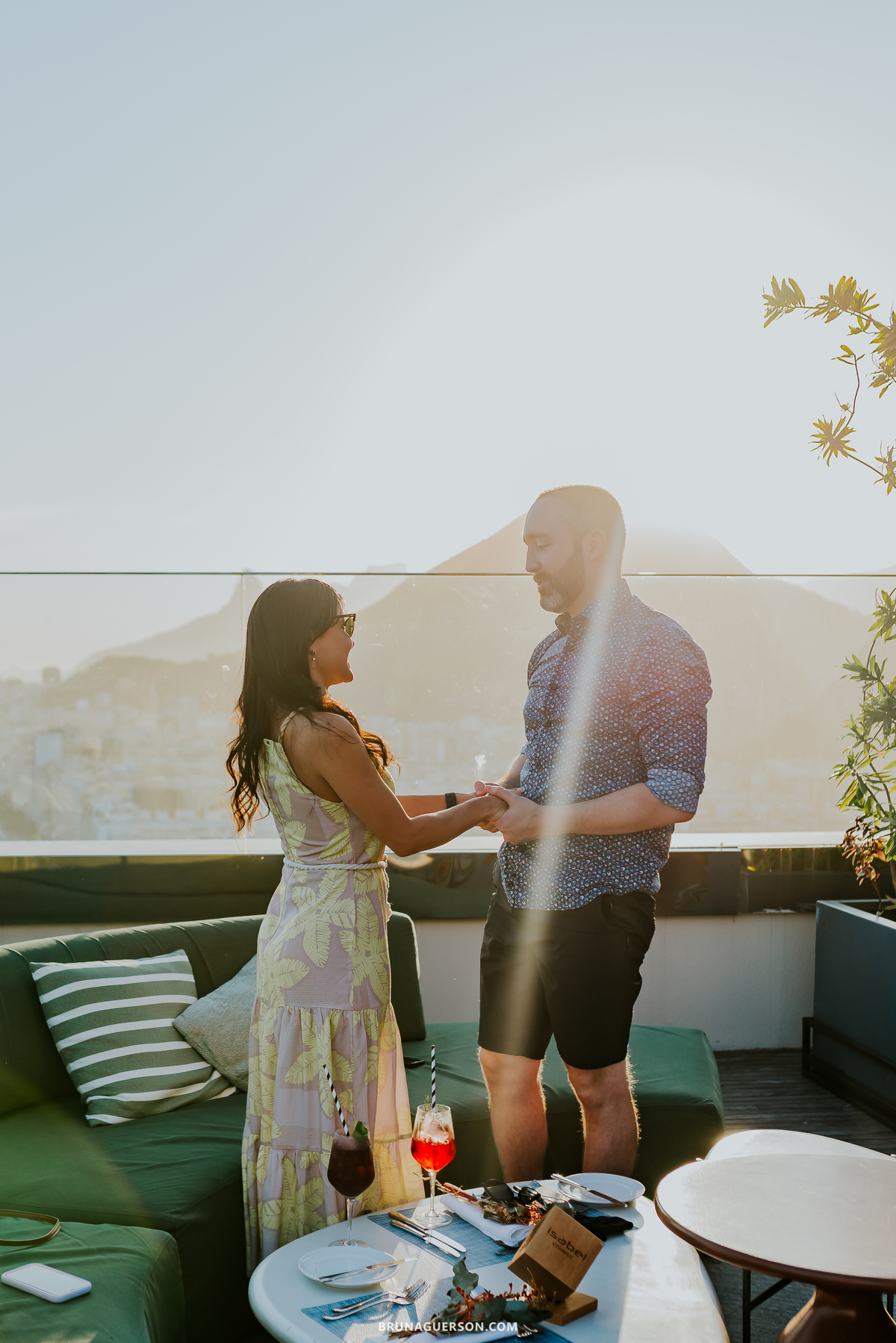 fotografia ensaio casal pedido noivado rj Hilton Copacabana Rio de Janeiro fotografa 