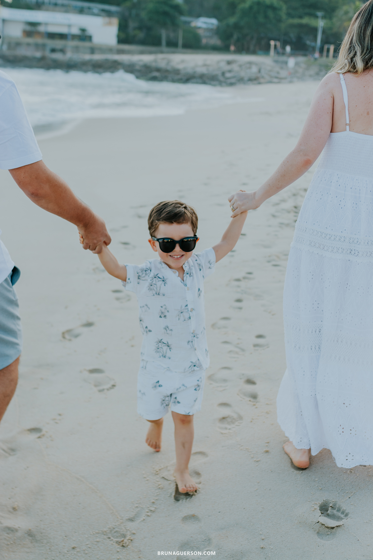 fotografia ensaio familia Leblon praia Rio de Janeiro ao ar livre 