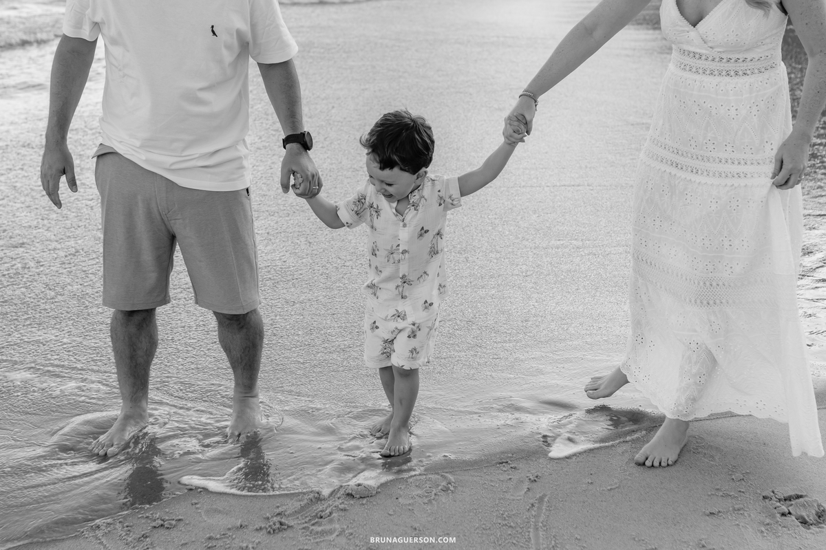 fotografia ensaio familia Leblon praia Rio de Janeiro ao ar livre 