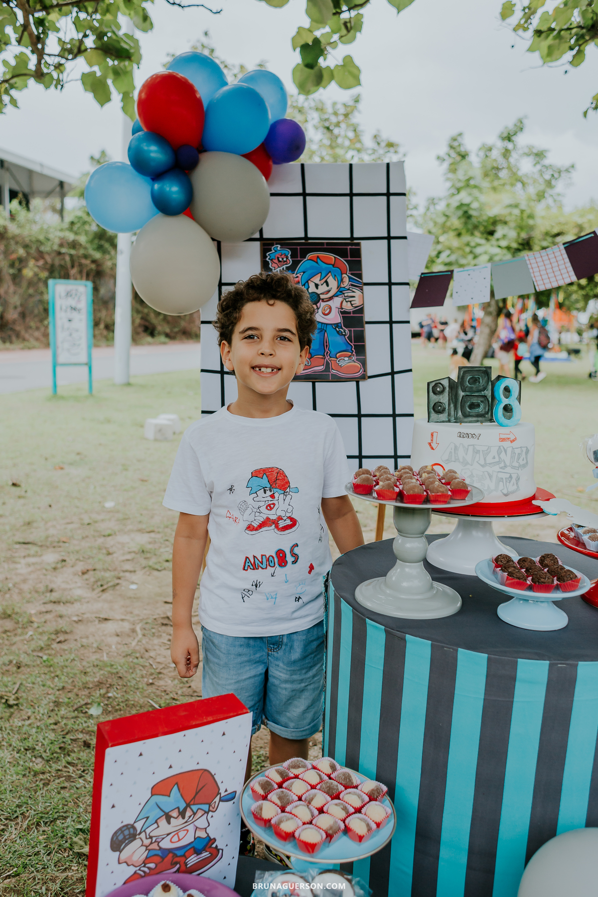 festa infantil Rio de Janeiro Lagoa Rodrigo de freitas 8 anos ao ar livre 