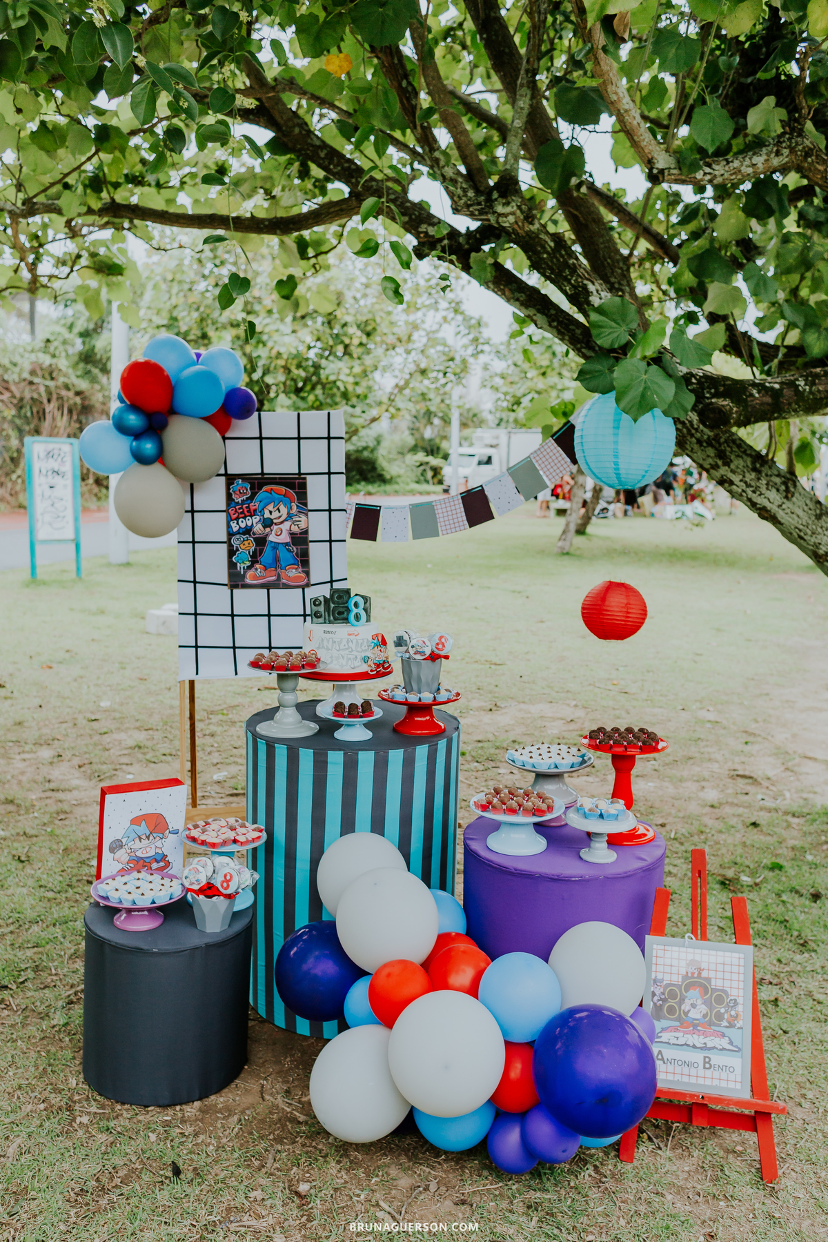 festa infantil Rio de Janeiro Lagoa Rodrigo de freitas 8 anos ao ar livre 