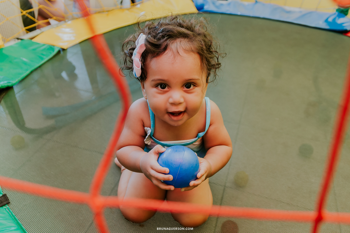 fotografia festa infantil Rio de Janeiro pool party 1 ano 