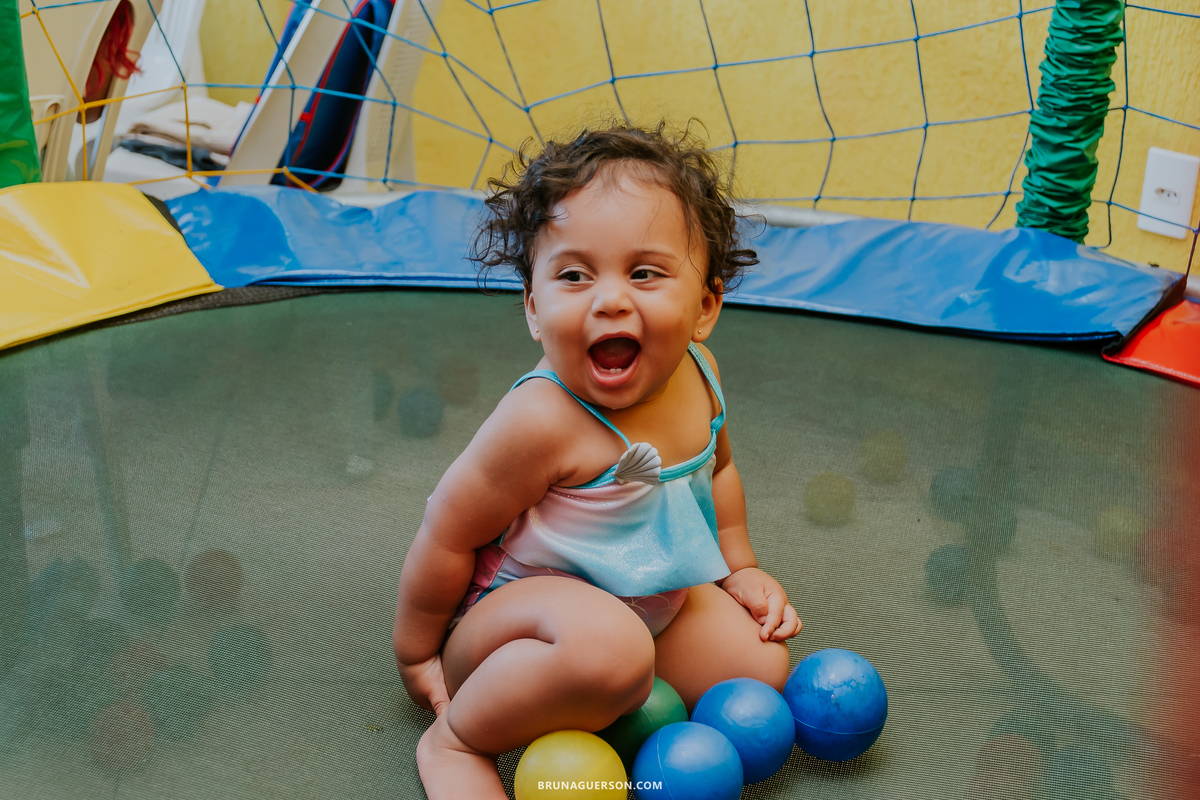 fotografia festa infantil Rio de Janeiro pool party 1 ano 