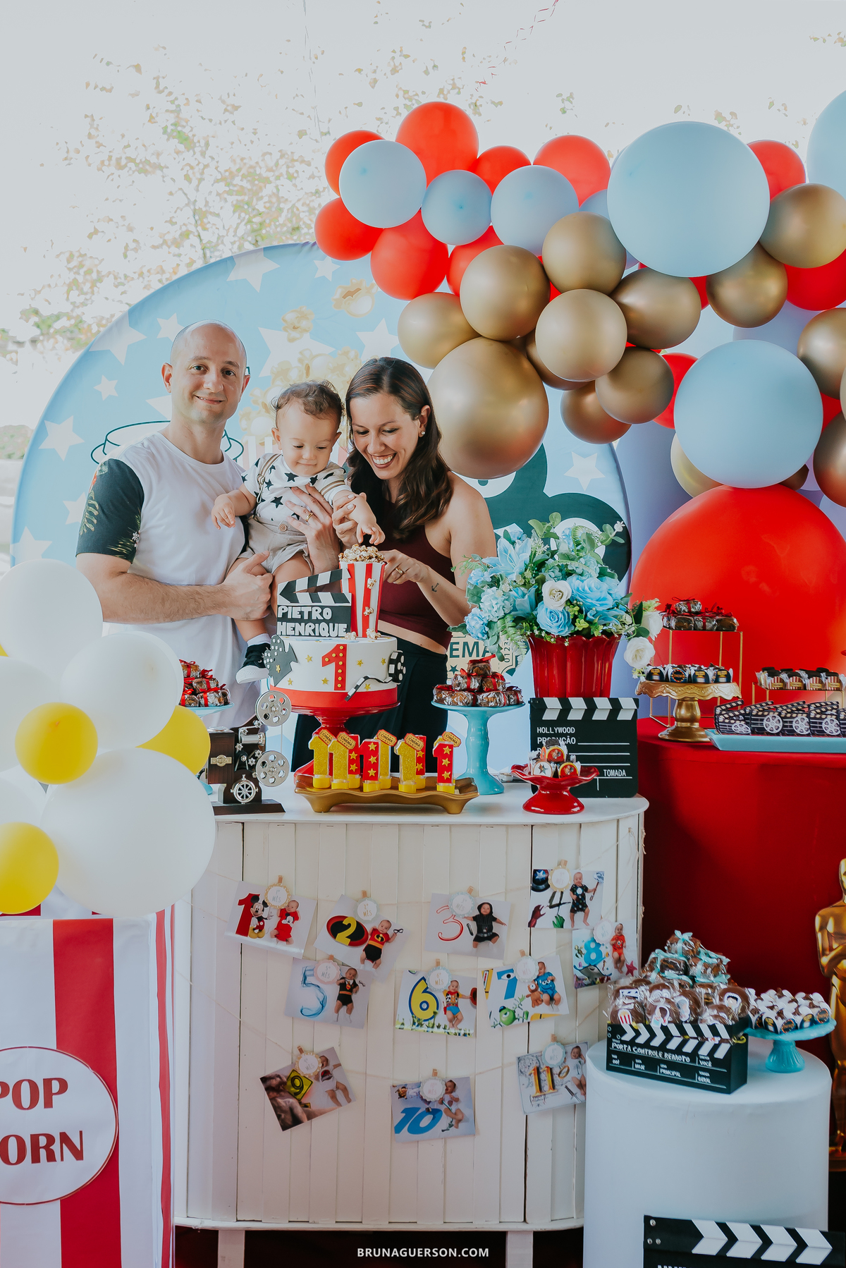 fotografia festa infantil 1 ano rio de janeiro bruna Guerson fotografa 